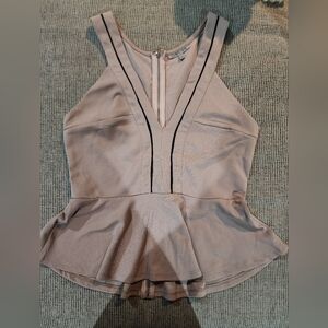 Stylish Sleeveless Peplum Top